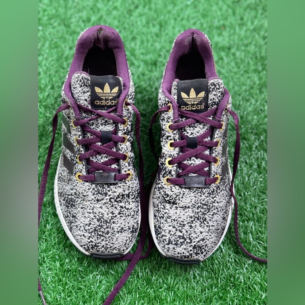 Adidas ZX Flux J Torsion Running Sneakers Merlot Shoes Youth Size US 5/EU 37
